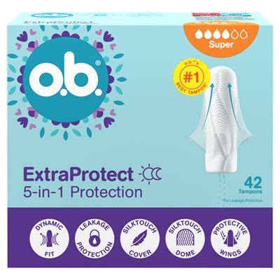 o.b. Extra Pro Super Tampony 42 sztuki