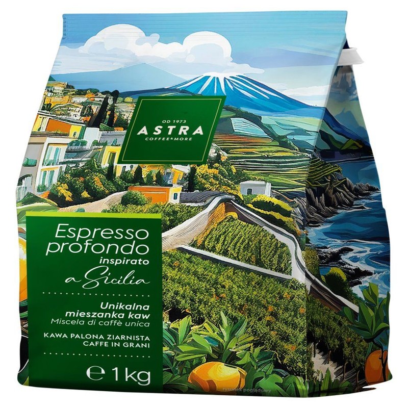Kawa ziarnista Espresso profondo Astra 1 kg