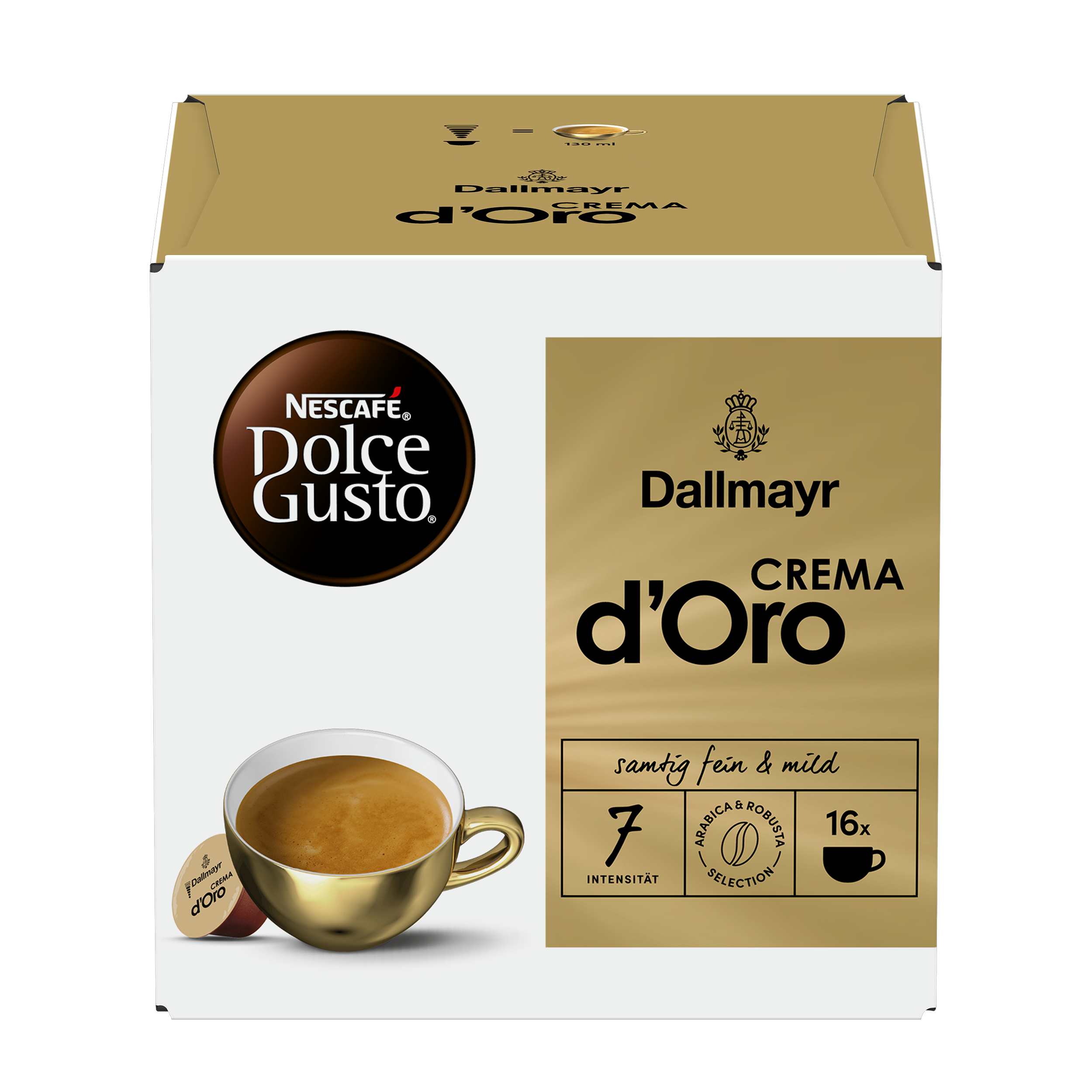 Nescafé Dolce Gusto Dallmayr Crema D'Oro 120G