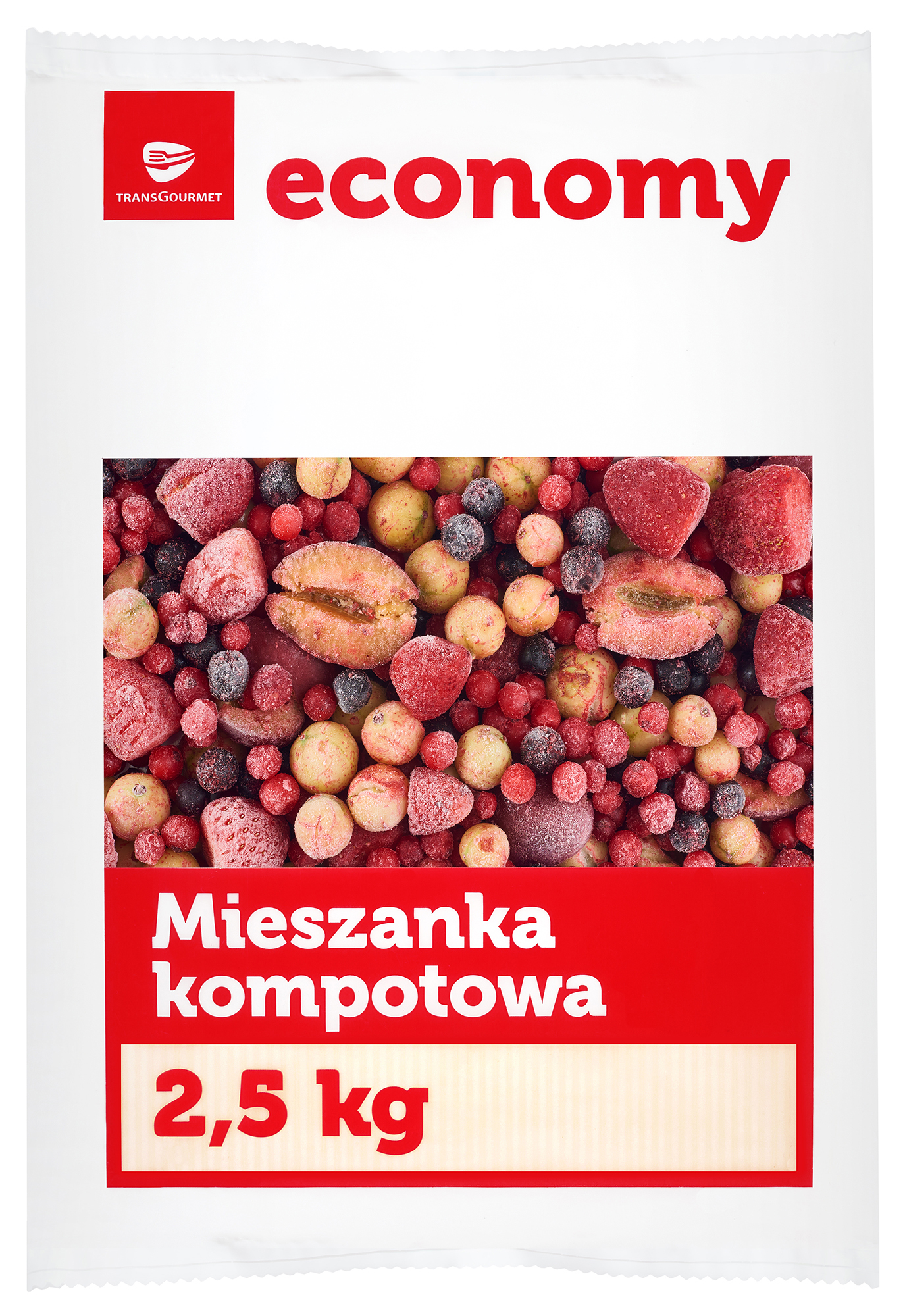 Tge Mieszanka Kompotowa Z Truskawką 2,5 Kg
