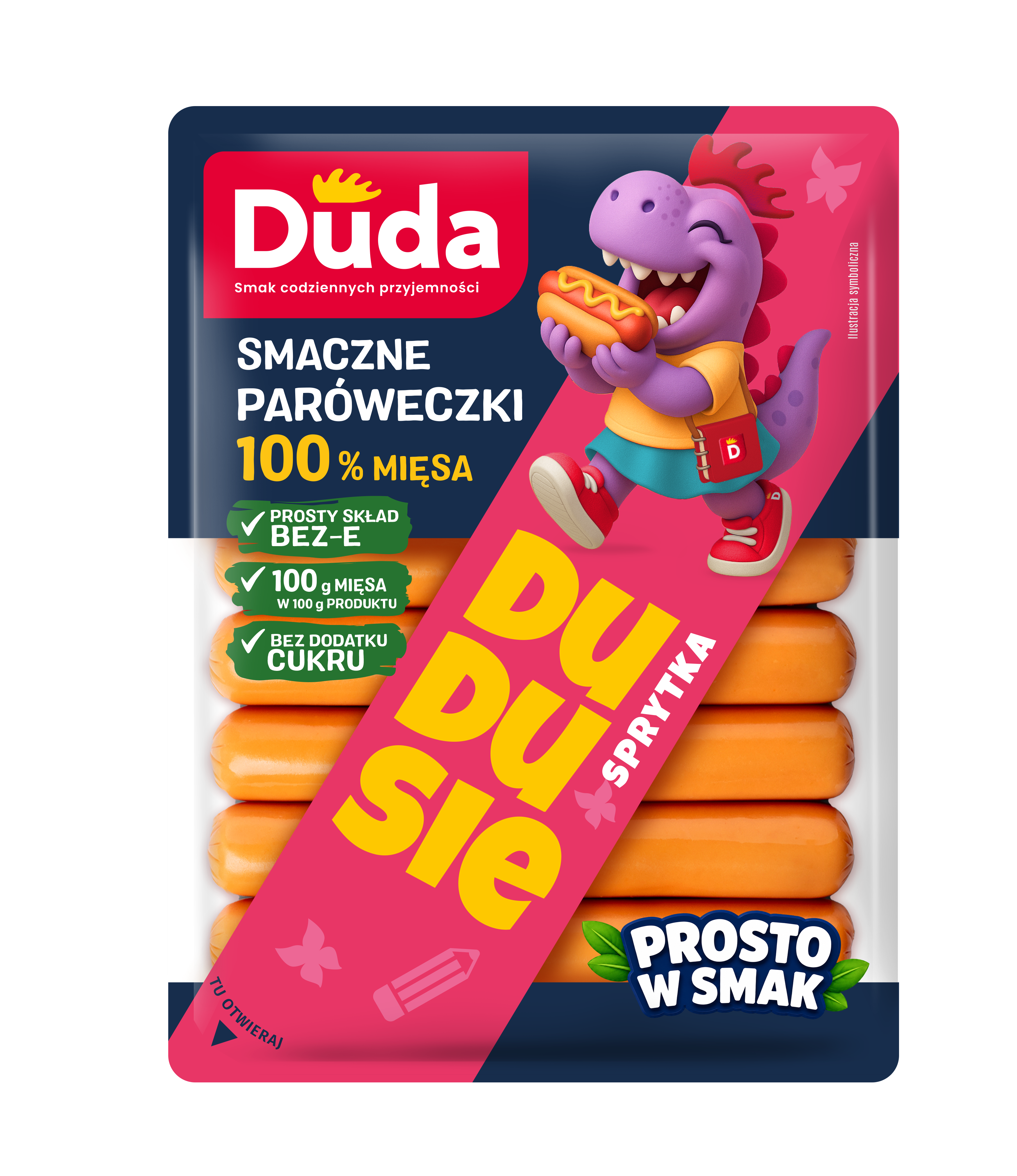 Smaczne Paróweczki Dudusie 200 G Duda