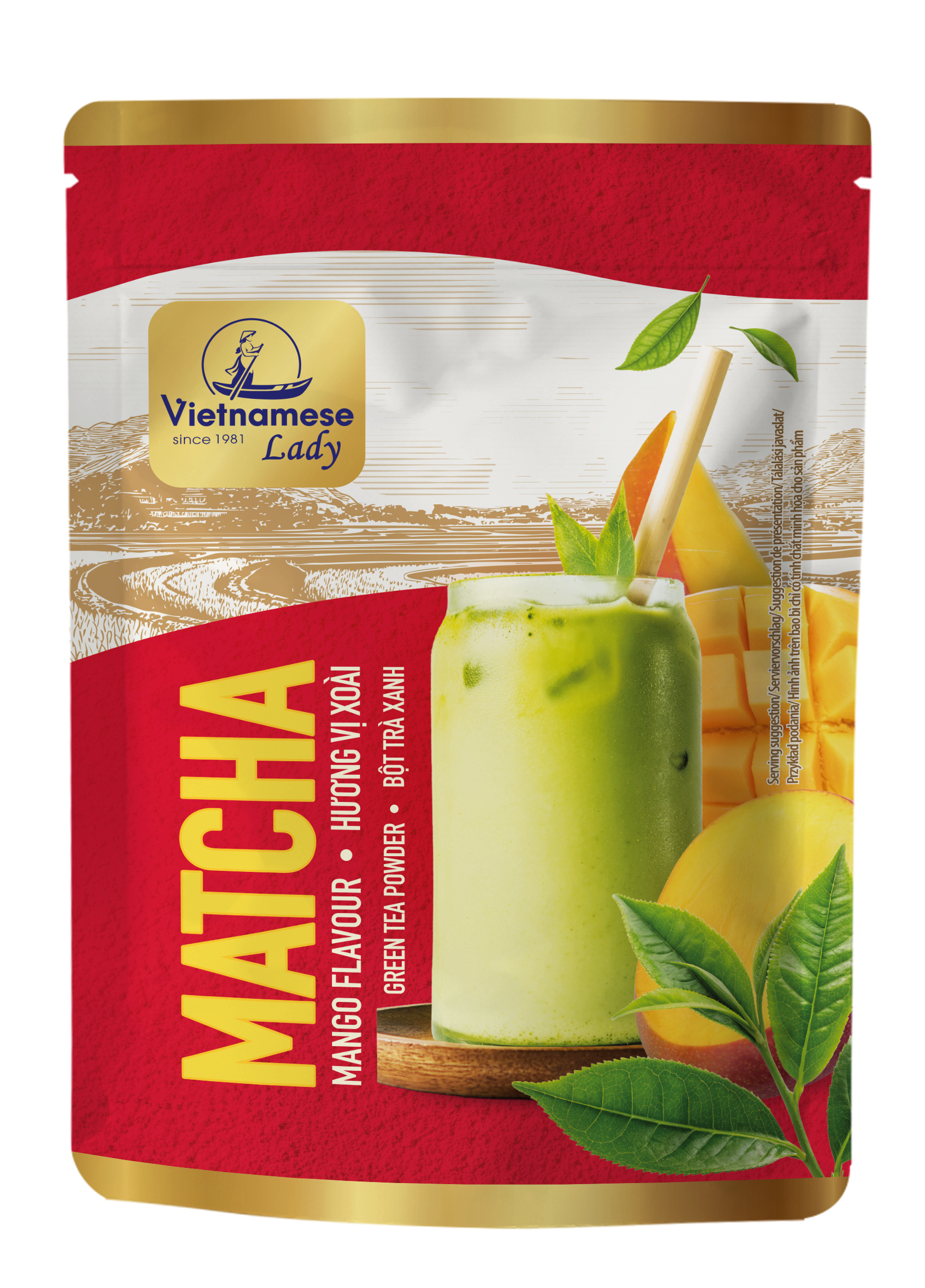 Napój W Proszku Z Matchą O Smaku Mango 60G Vietnamese Lady