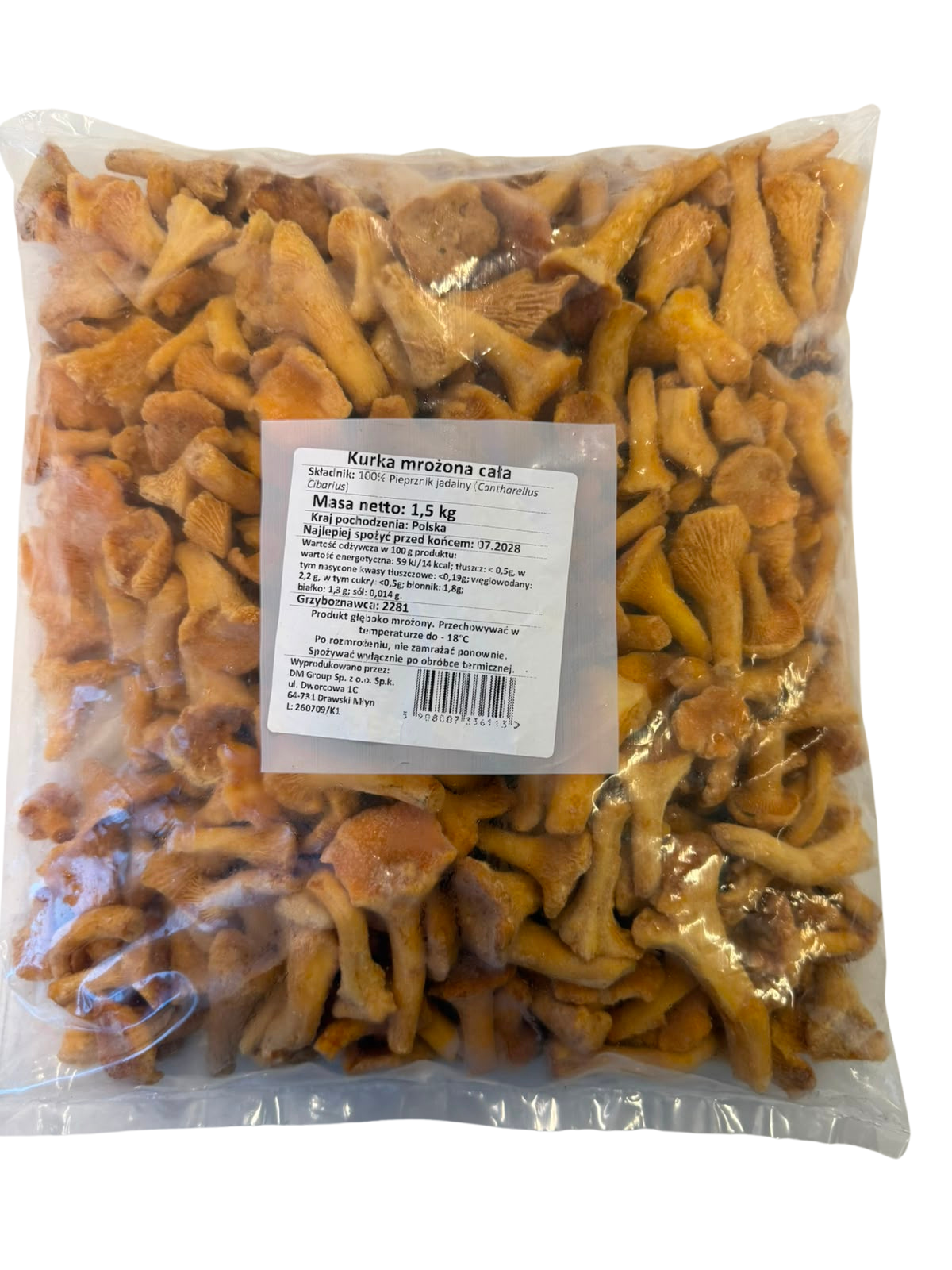 Kurka Mrożona Cała 1,5 Kg