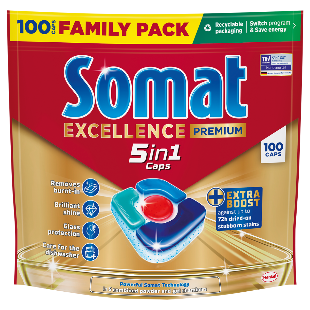 Somat Kapsułki Excellence Premium 5In1 100 Szt.