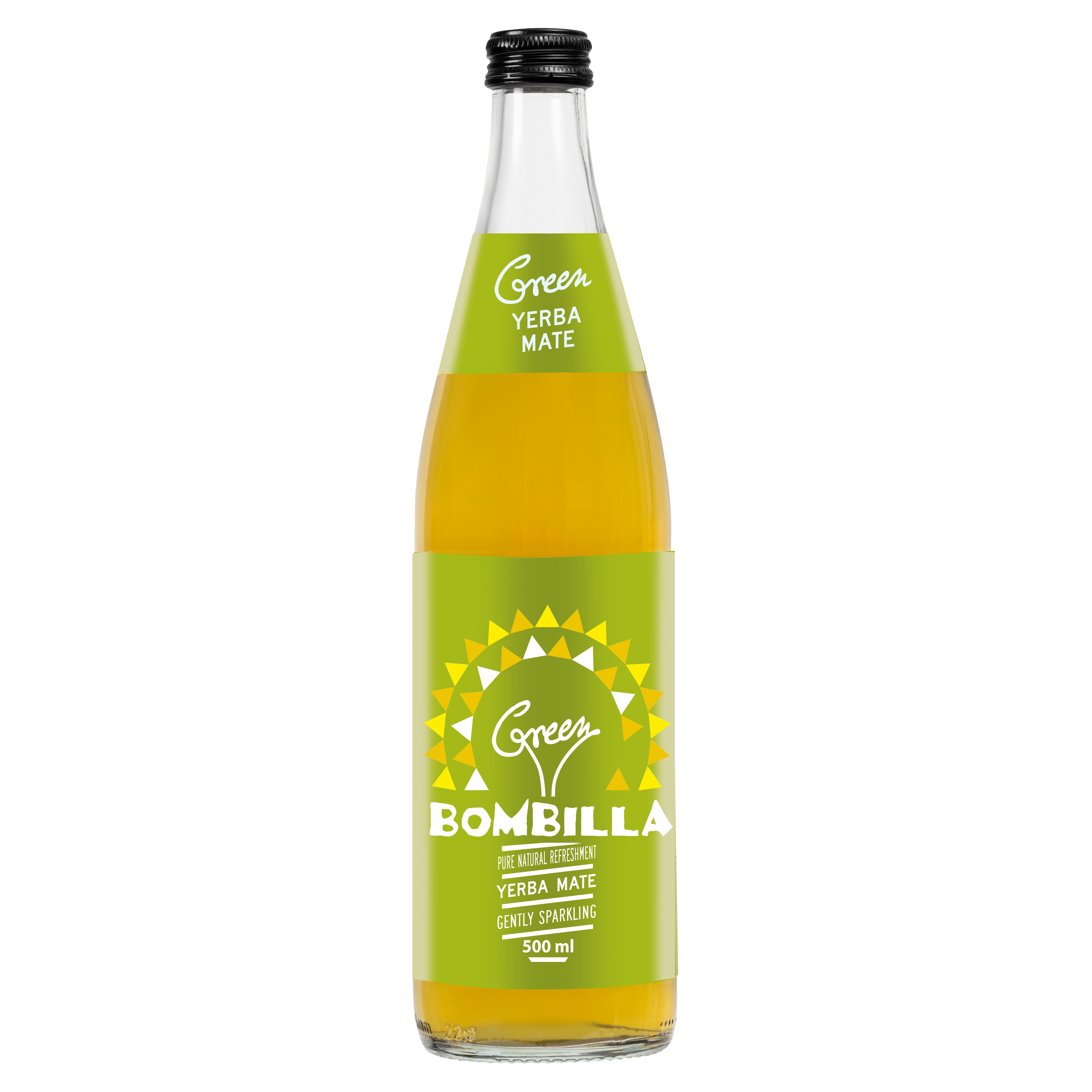 Napój Energetyzujący Na Bazie Yerba Mate. Lekko Gazowany O Smaku Banana. Pasteryzowany.