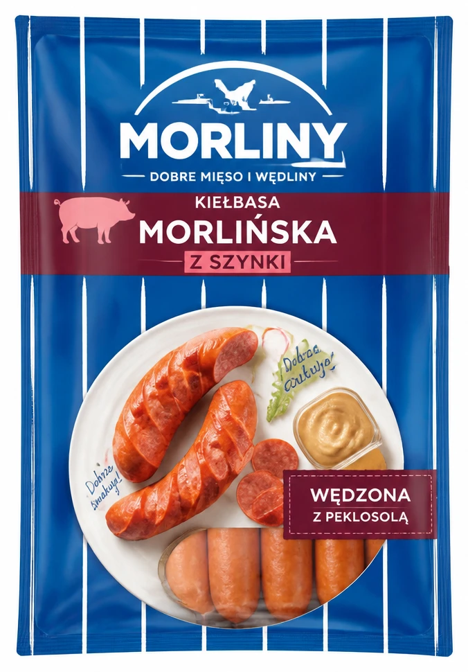 MORLINY Kiełbasa morlińska z szynki