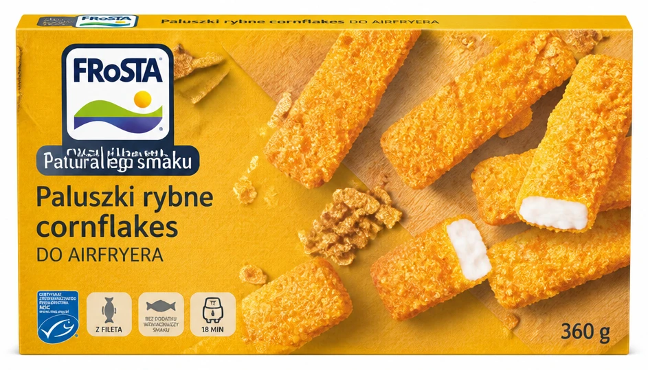 FROSTA Paluszki rybne cornflakes do airfryera