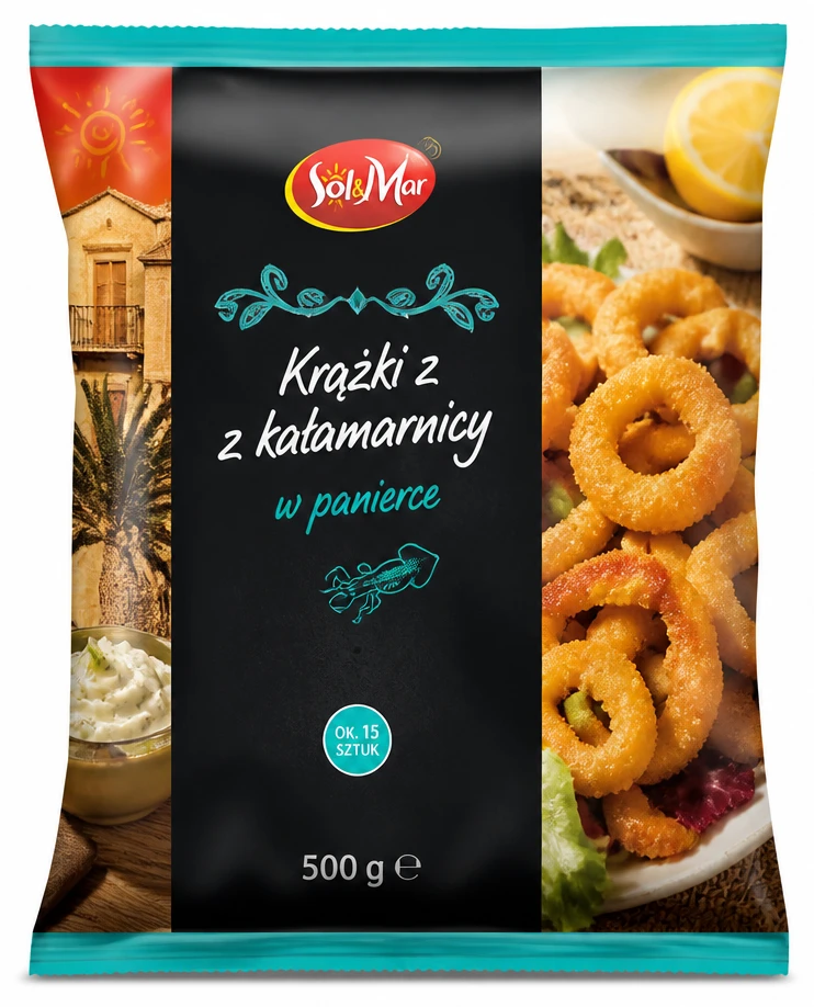 SOL&MAR Krążki z kałamarnicy w panierce