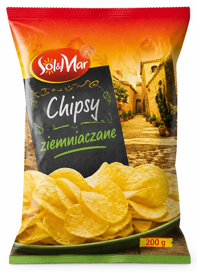 SOL&MAR Chipsy ziemniaczane