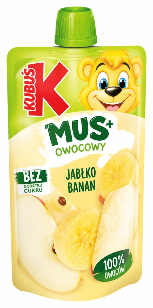 KUBUŚ Mus owocowy Pokémon