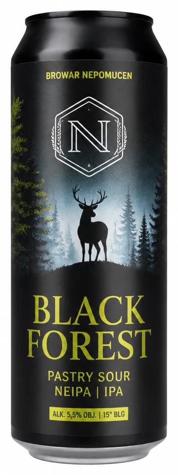BROWAR NEPOMUCEN Black Forest, Pastry Sour, NEIPA lub IPA