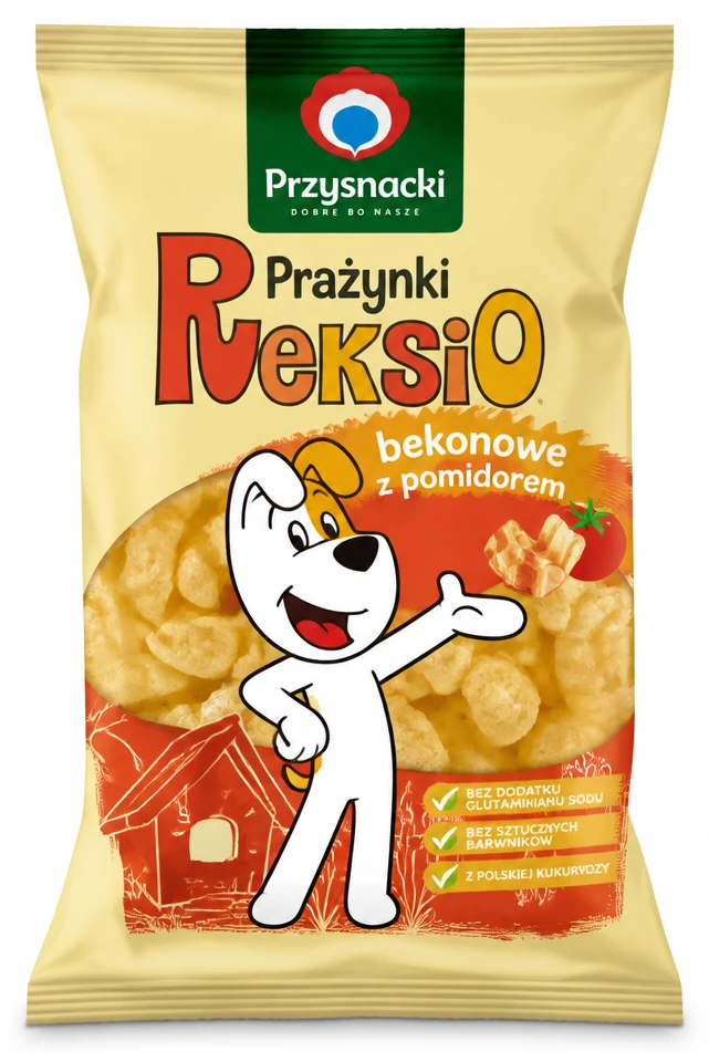 PRZYSNACKI Prażynki Reksio