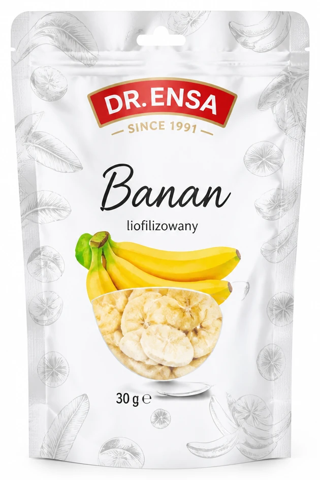 DR. ENSA Banan liofilizowany