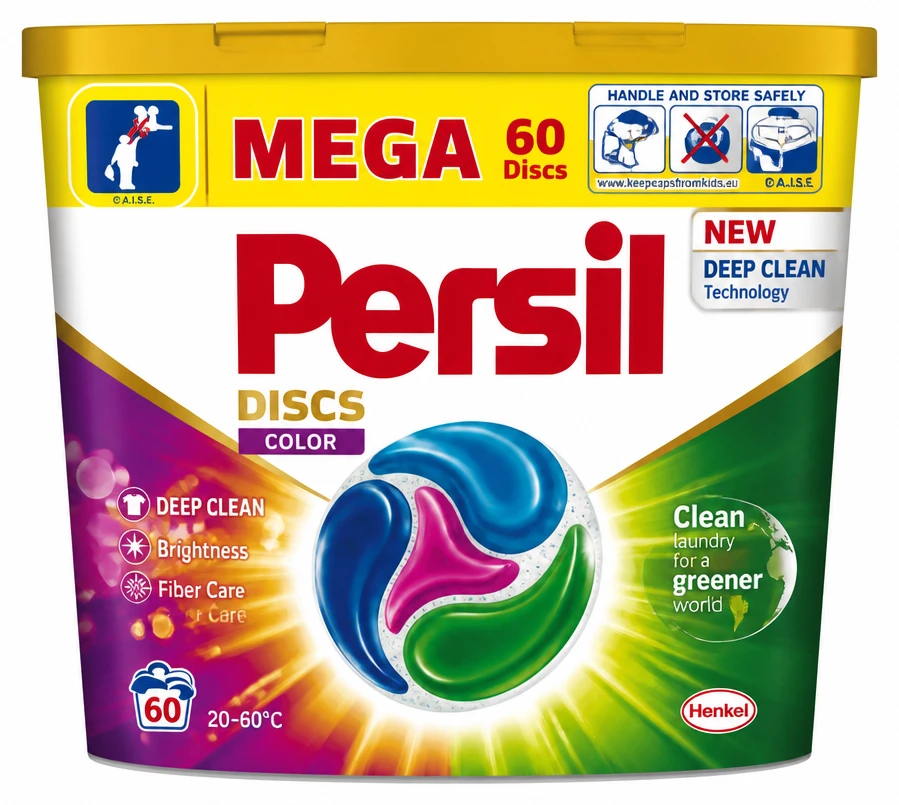 PERSIL DISCS Kapsułki do prania kolorowych tkanin
