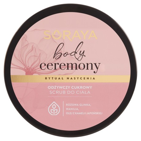 Soraya Body Ceremony Odżywczy cukrowy scrub do ciała 200 g