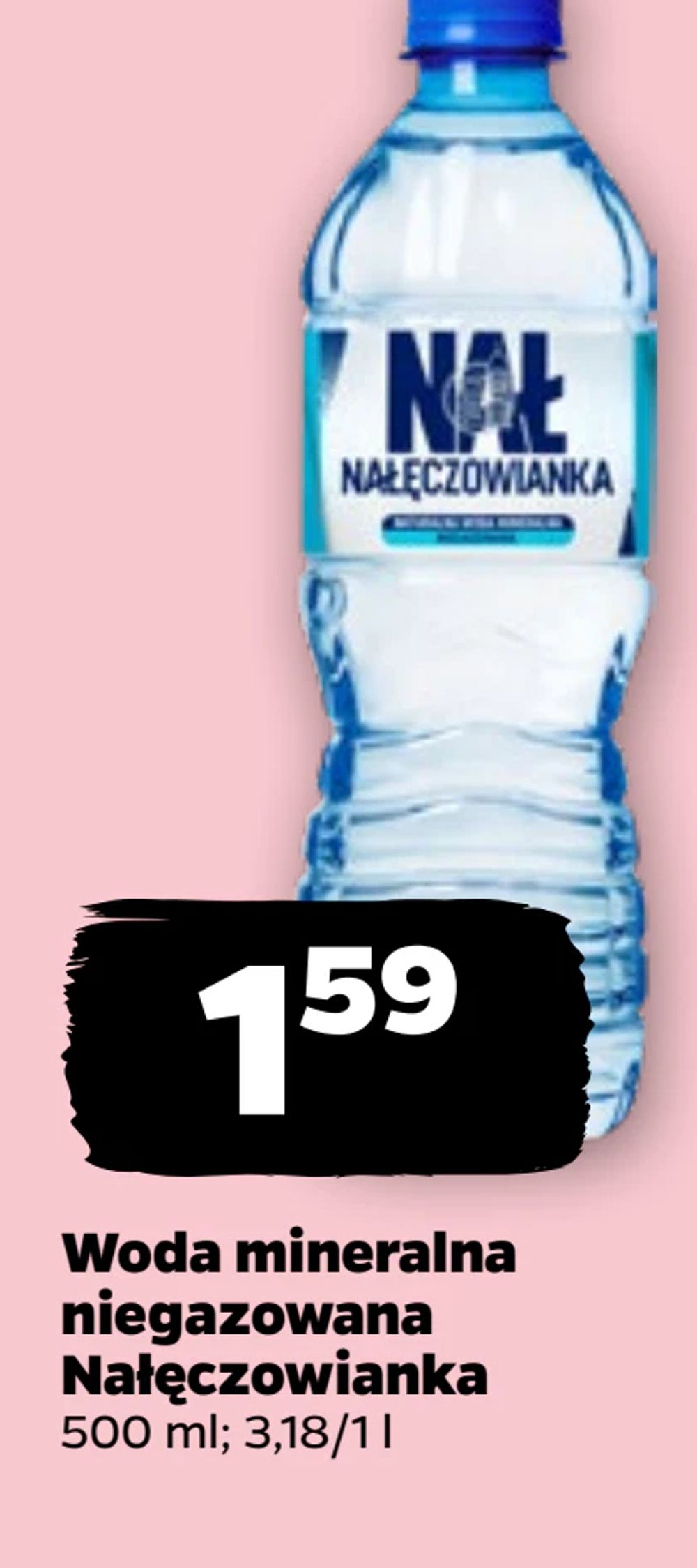 Woda mineralna niegazowana Nałęczowianka