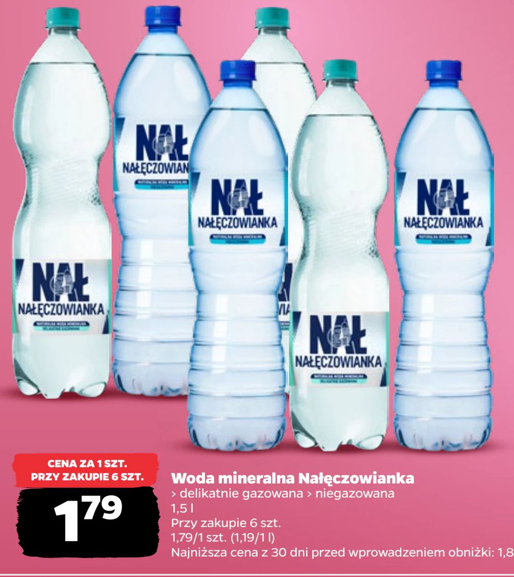 Woda mineralna Nałęczowianka