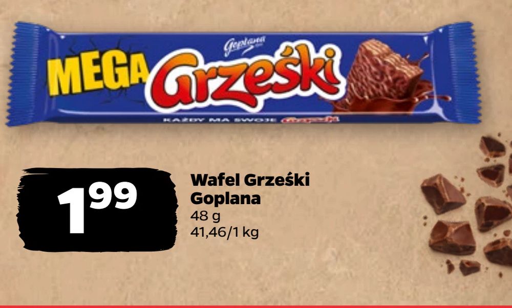 Wafel Grześki Goplana