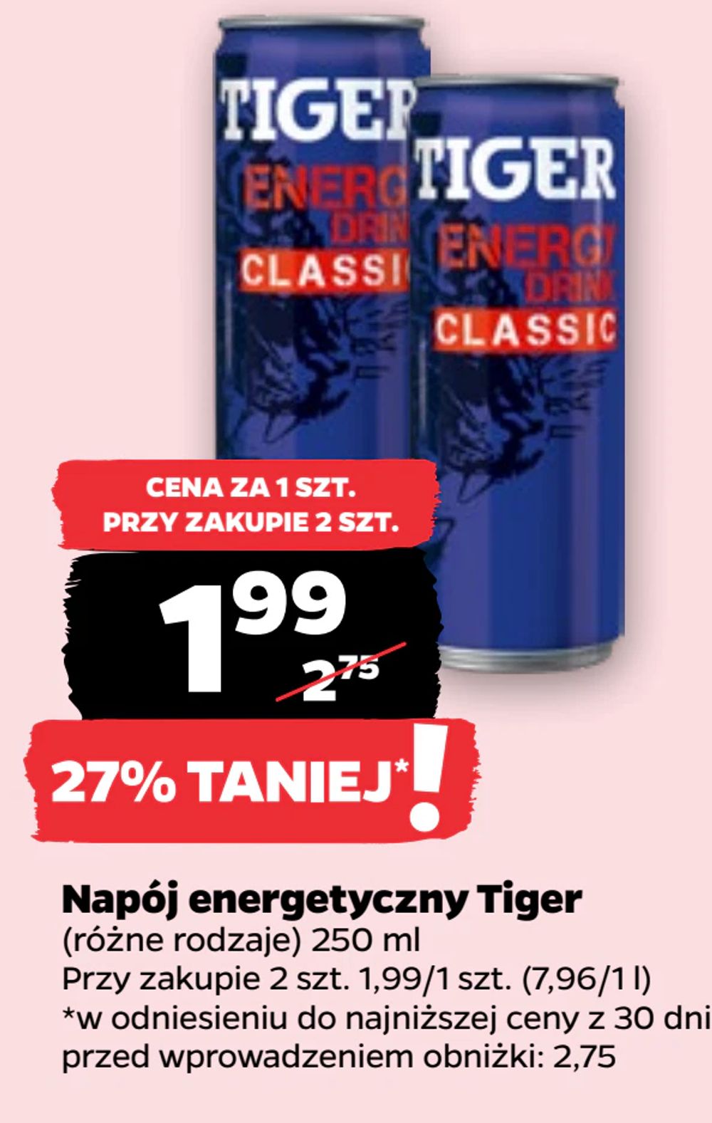 Napój energetyczny Tiger