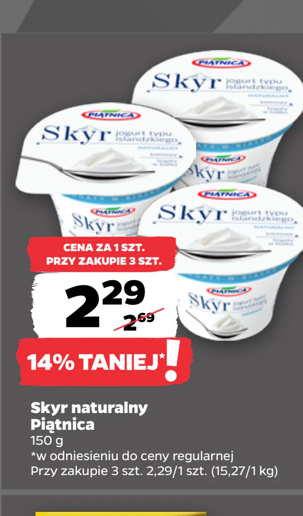 Skyr naturalny Piątnica