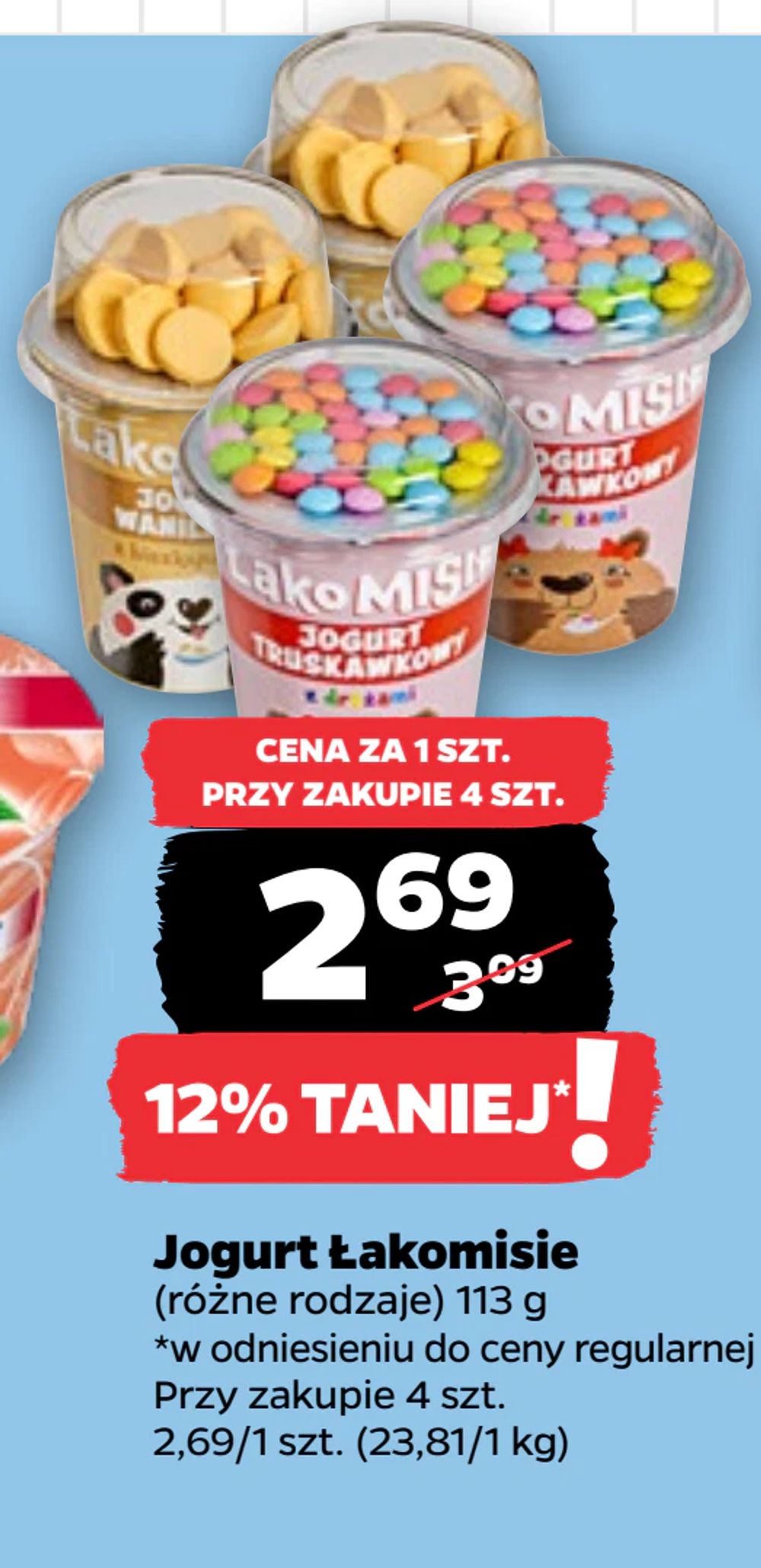 Jogurt Łakomisie