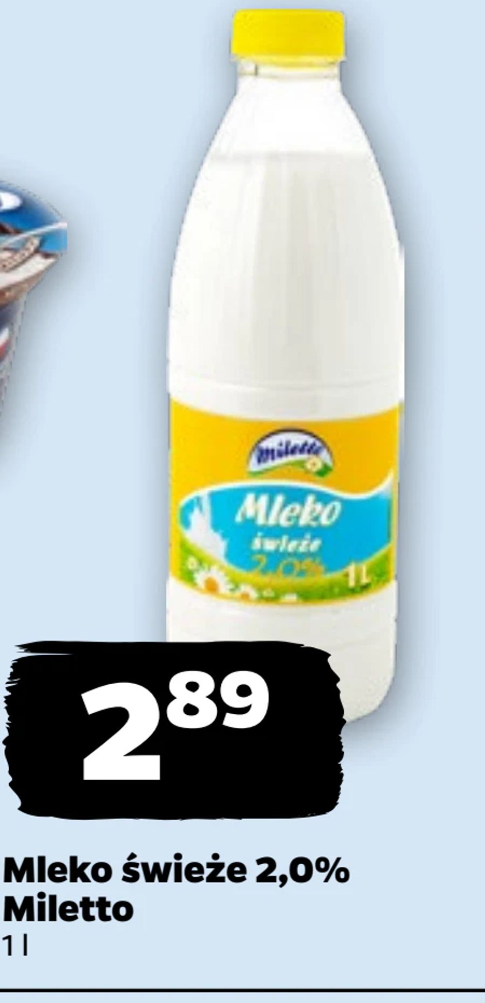Mleko świeże 2,0% Miletto
