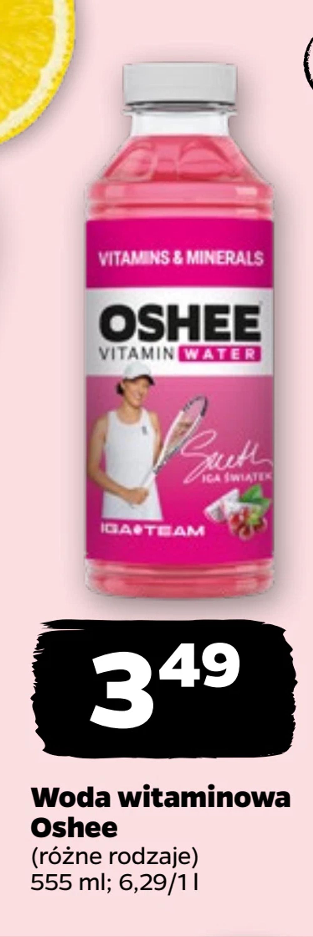 Woda witaminowa Oshee