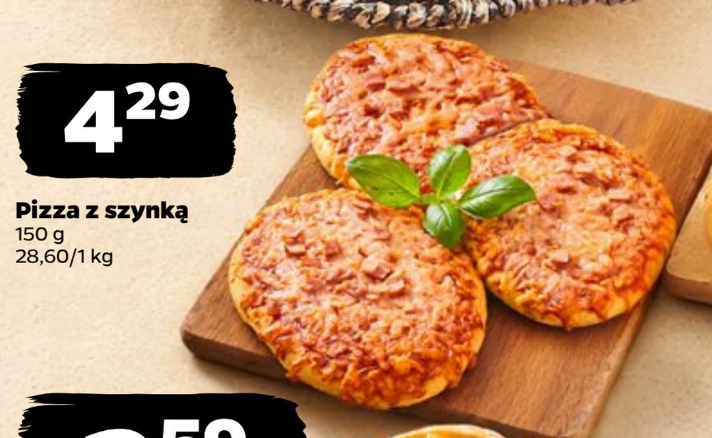 Pizza z szynką