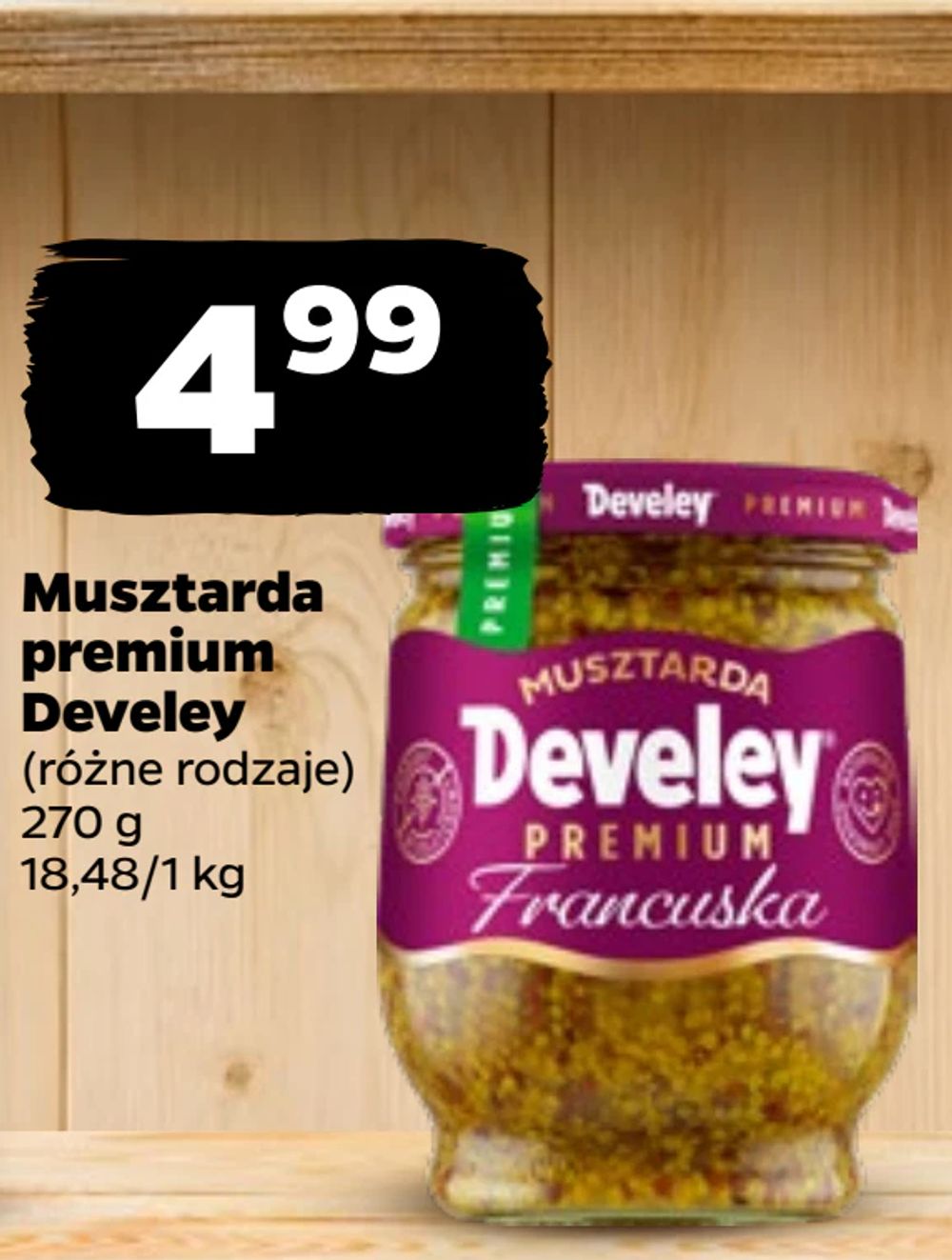 Musztarda premium Develey