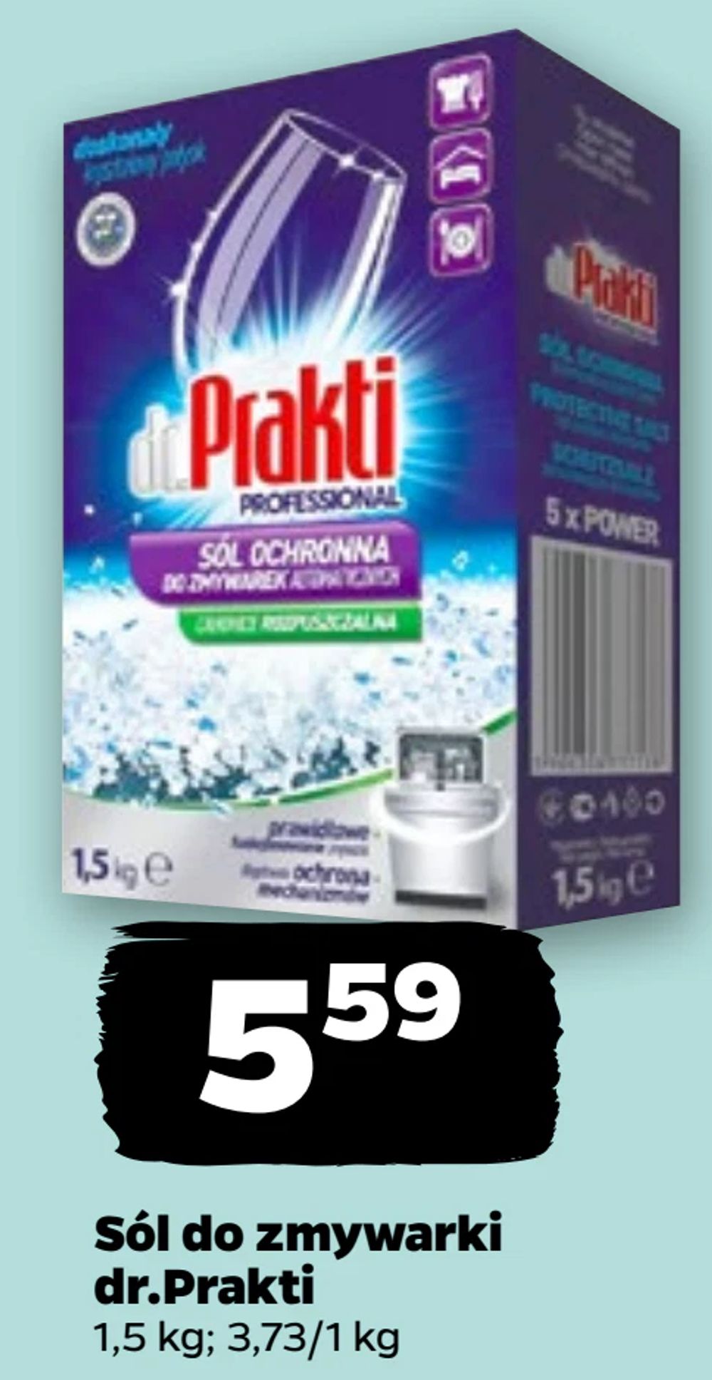 Sól do zmywarki dr.Prakti