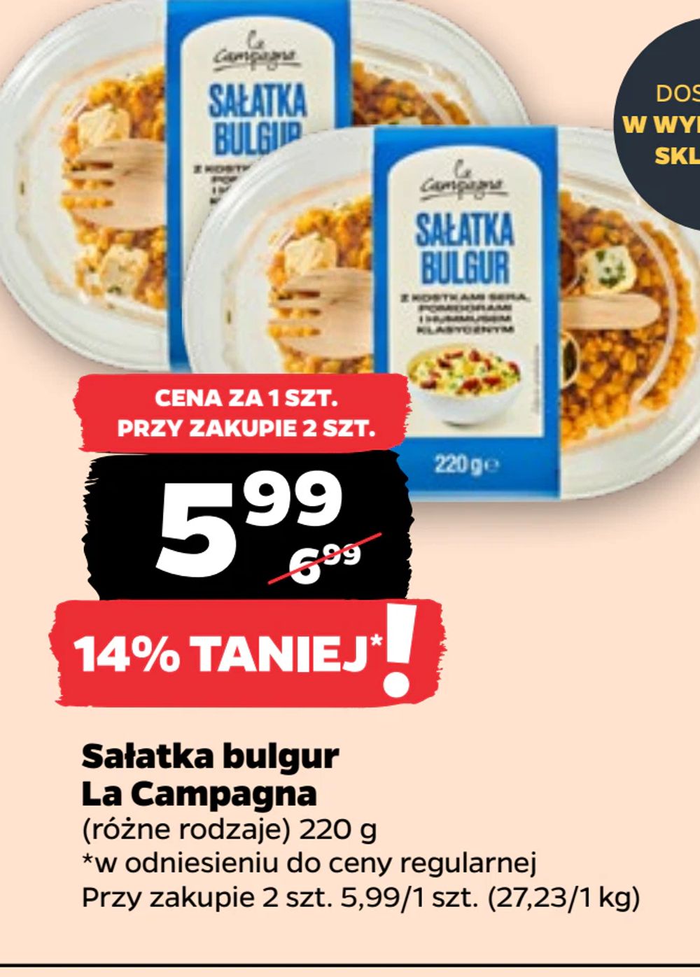 Sałatka bulgur La Campagna