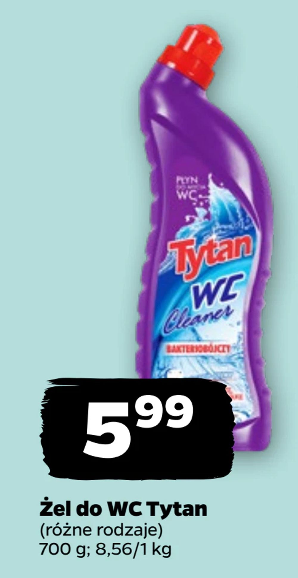 Żel do WC Tytan