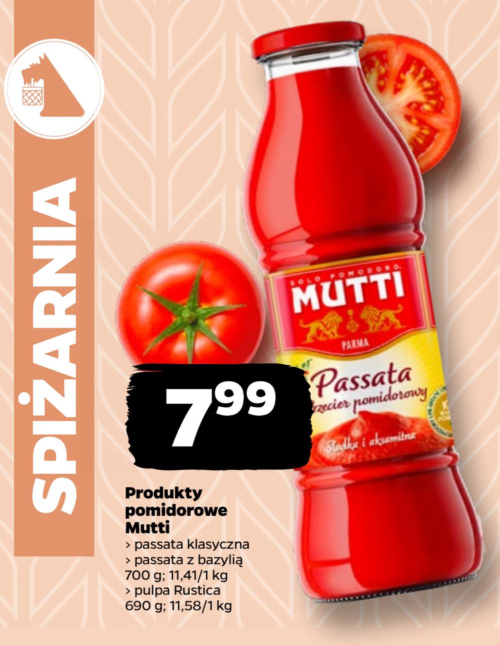 Produkty pomidorowe Mutti