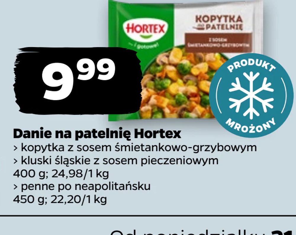 Danie na patelnię Hortex
