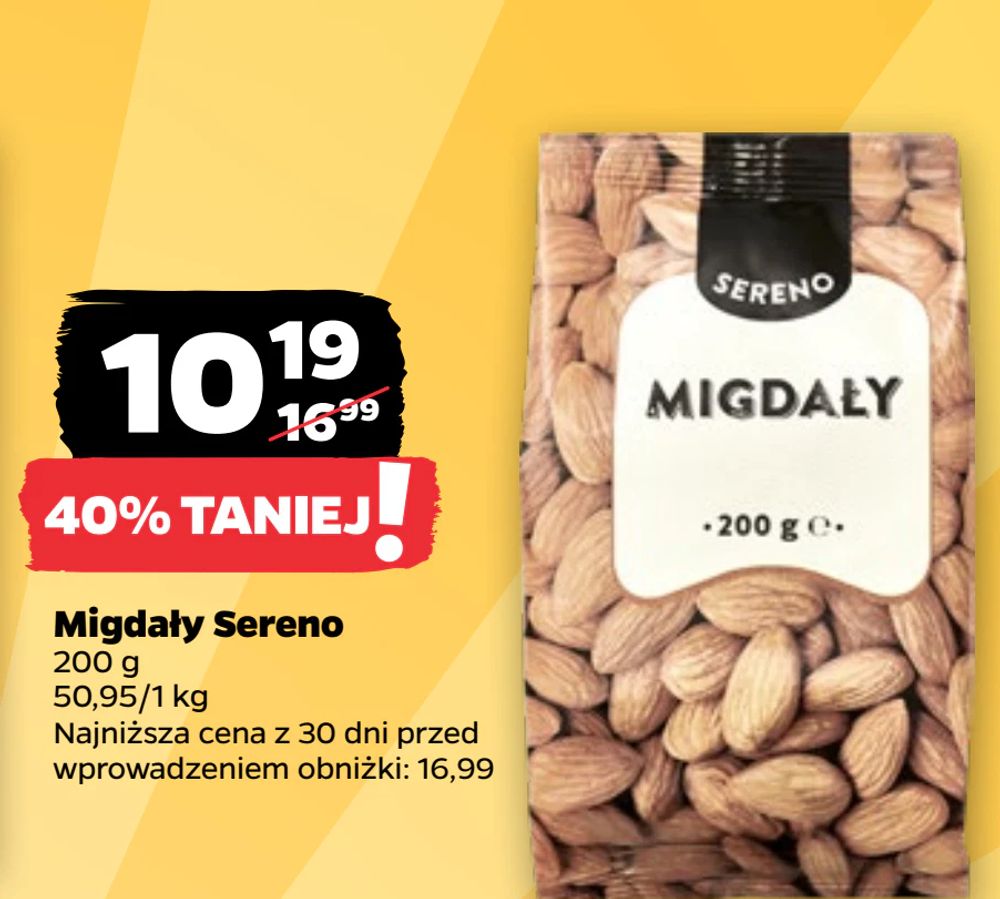 Migdały Sereno