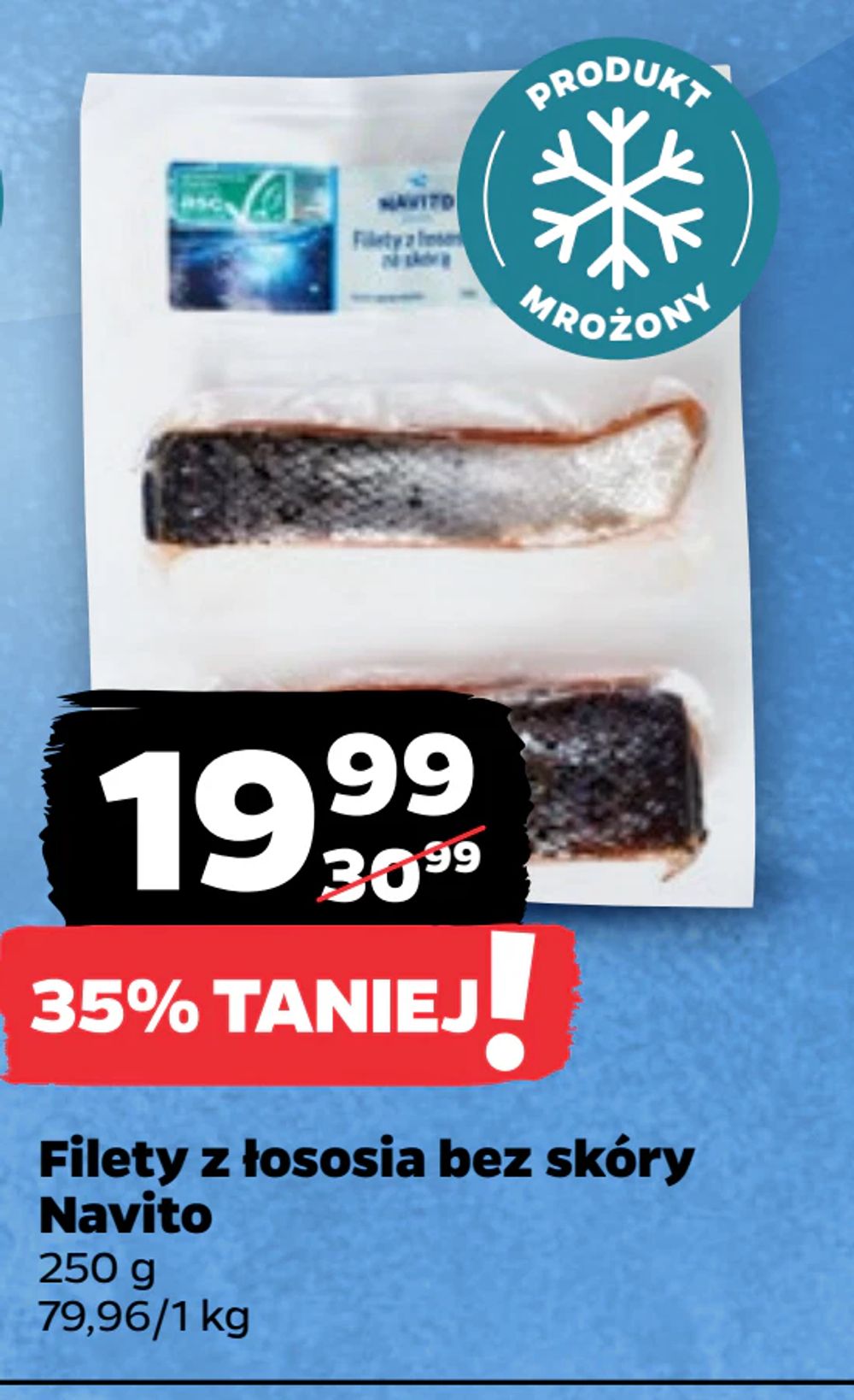Filety z łososia bez skóry Navito