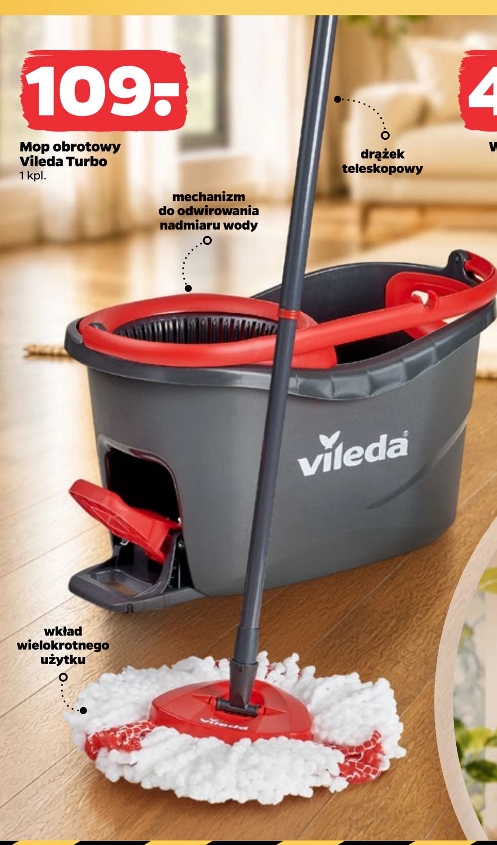 Mop obrotowy Vileda Turbo