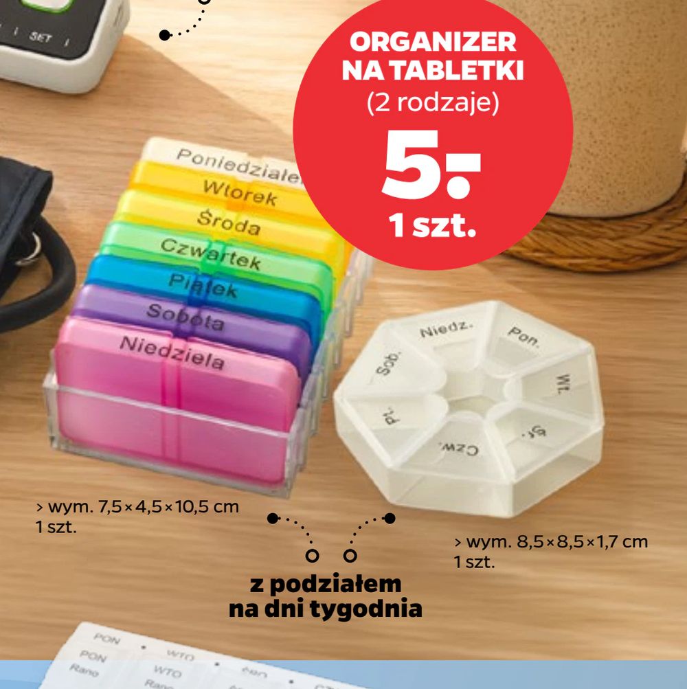 ORGANIZER NA TABLETKI