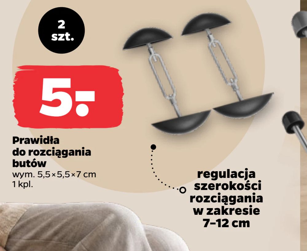Prawidła do rozciągania butów