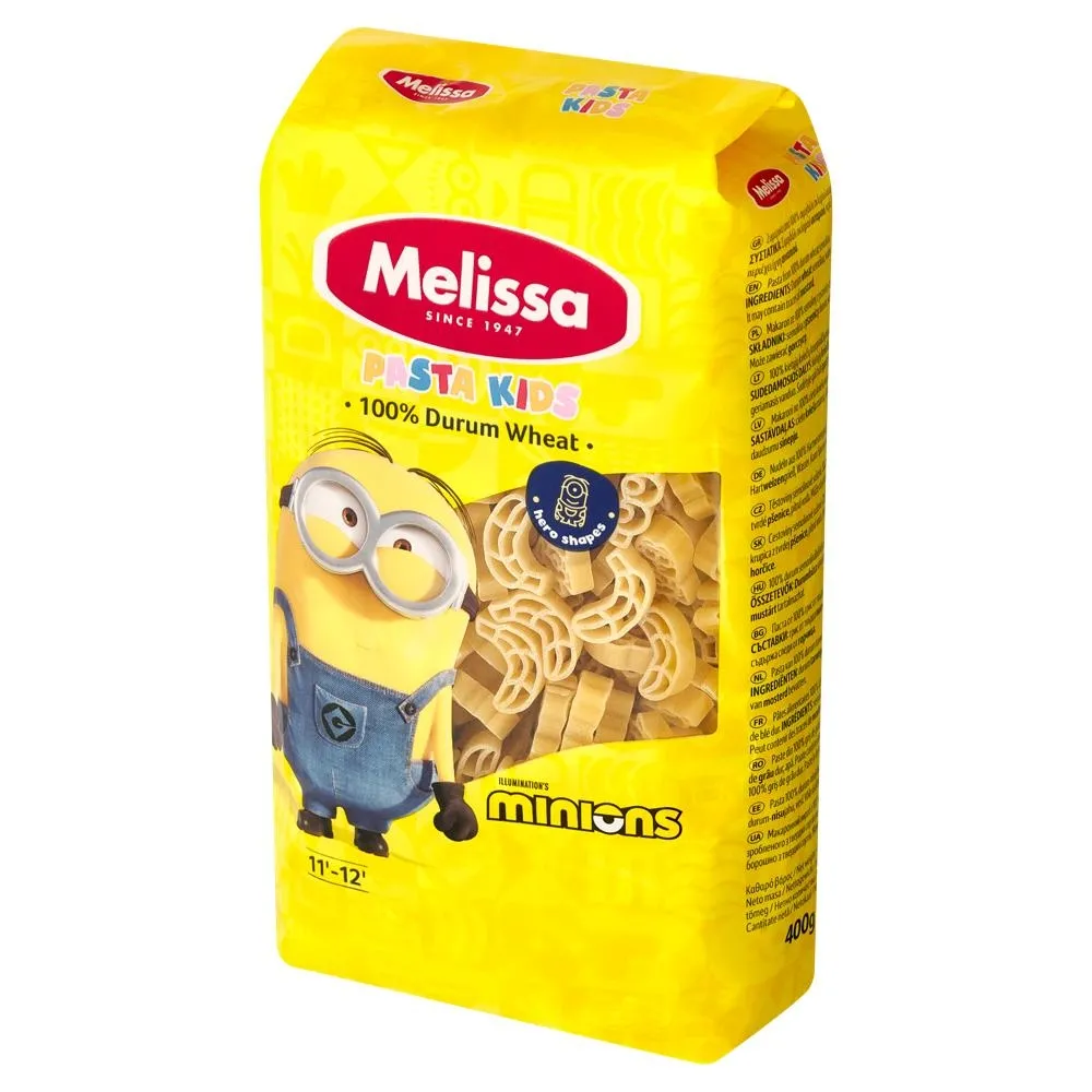Melissa Pasta Kids Minions Makaron 400 g