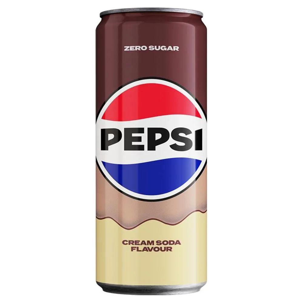 Pepsi-Cola Zero Sugar Napój gazowany typu cola o smaku waniliowym 330 ml