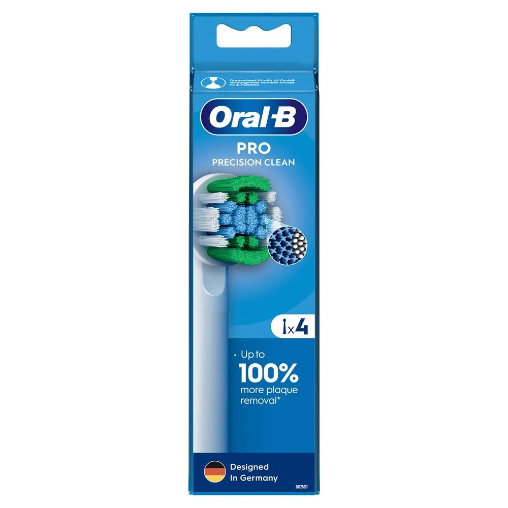 Oral-B Pro Precision Clean Końcówki do szczoteczek elektrycznych, 4 sztuki