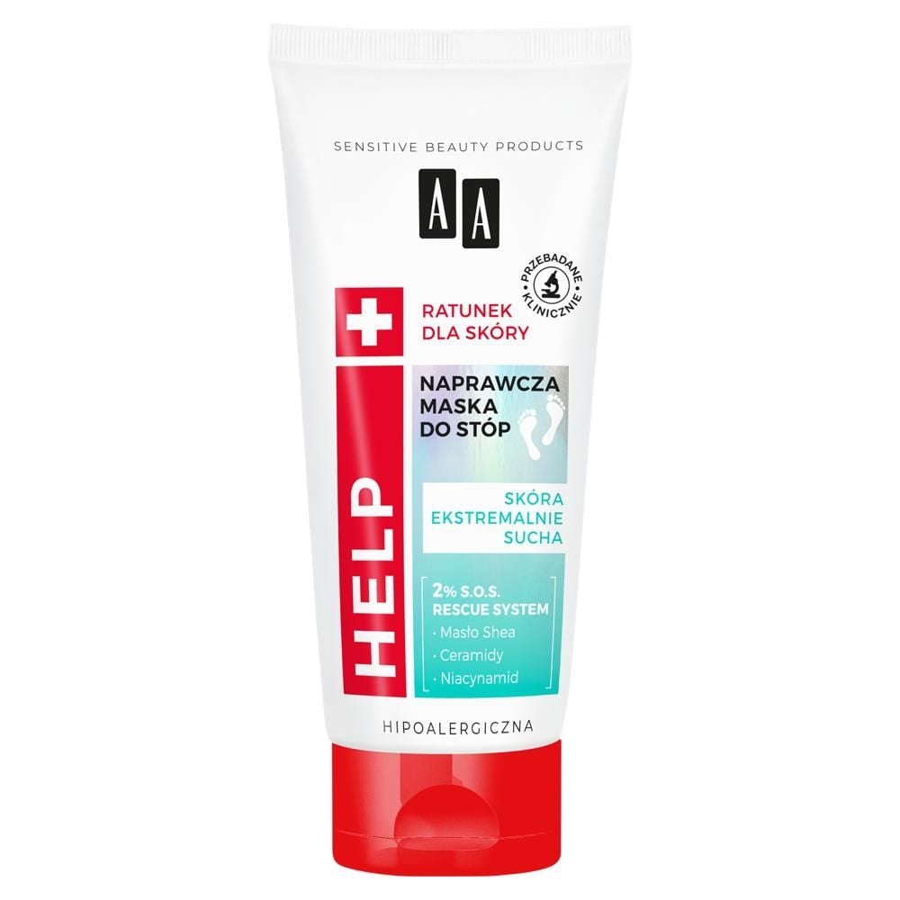 AA Help Naprawcza maska do stóp 75 ml