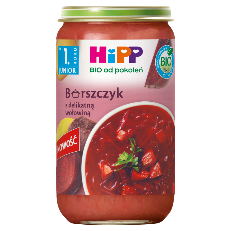 Barszczyk z delikatną wołowiną - po 12 miesiącu
