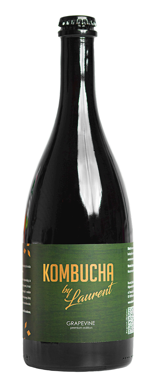 Kombucha o smaku winogron