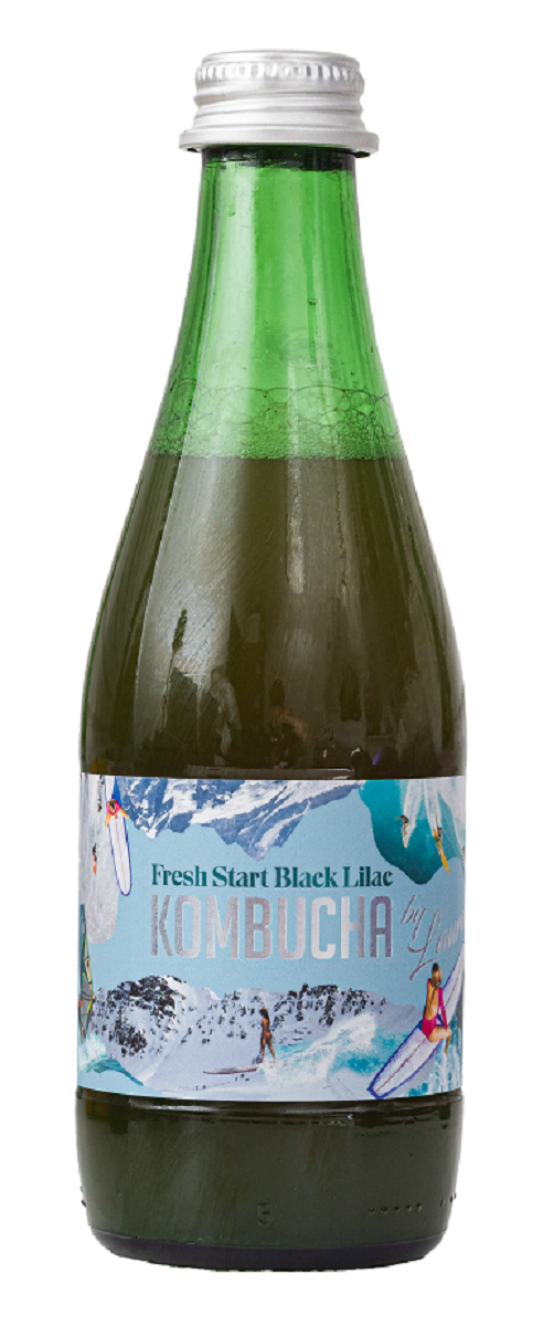 Kombucha o smaku kwiatów czarnego bzu