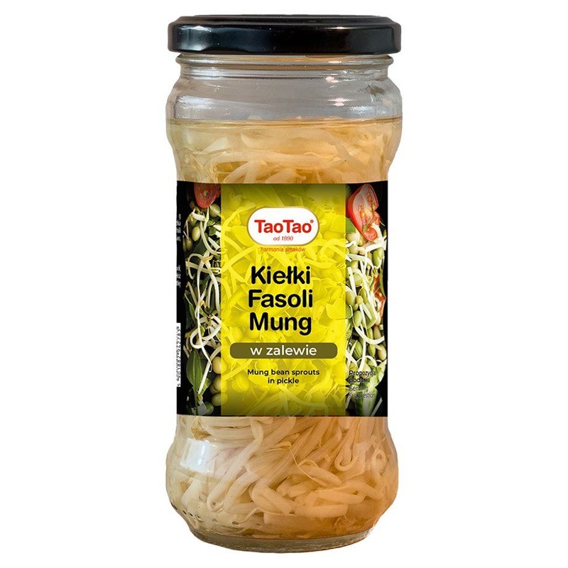Kiełki fasoli mung w zalewie  Tao Tao 330 g