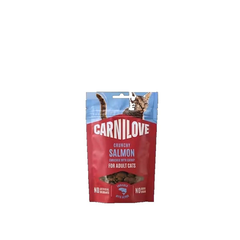 Przysmak dla kota Crunchy Snack łosoś z kocimiętką Carnilove 50 g