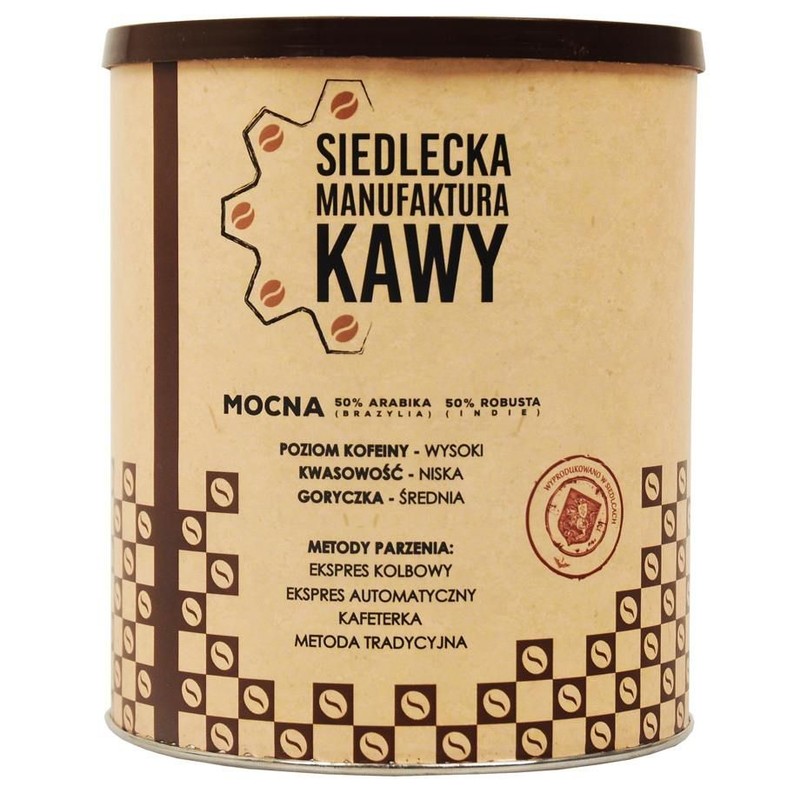 Kawa mielona mocna Siedlecka Manufaktura Kawy  250 g