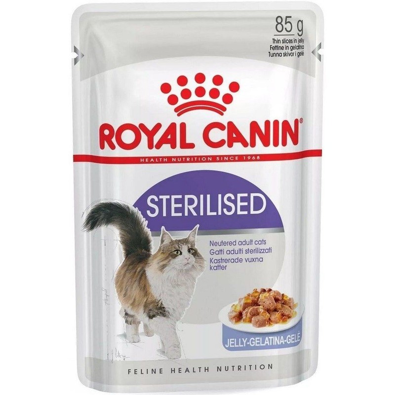 Karma mokra dla kotów sterylizowanych w galarecie   Royal Canin 85 g